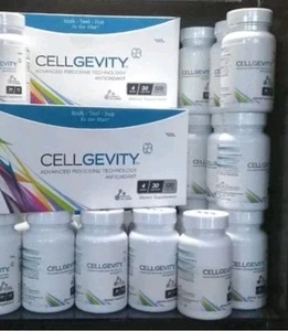 CELLGEVITY - 30 CAPS || SINGLE BOTTLE OF CELLGEVITY 30 CAPSULES - Picture 1 of 15