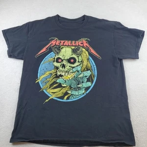 Camiseta Metallica M72 North American Tour 2025 2 Caras Negra Mediana Desteñida Talla T - Imagen 1 de 14