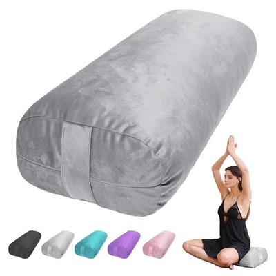 Almohada de Yoga Refuerzo para Yoga Restaurador y Yin - Almohada de Meditación con Terciopelo... Foto 1 de 4