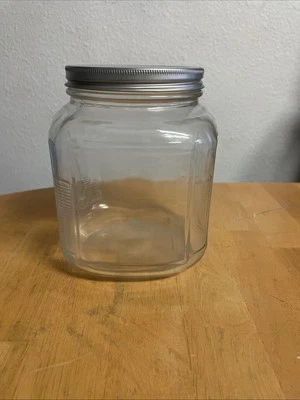 Anchor Hocking 2 Qt. Cracker Jar with Brushed Aluminum Lid - Image 1 of 4