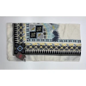 Sciarpa ETRO Bombay lana-seta multicolore taglia unica nuova con etichetta #83B - Foto 1 di 8