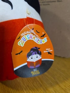 Squishmallow 8 Zoll Mary Sanderson HOCUS POCUS Halloween Disney Plüsch Brandneu mit Etikett - Bild 1 von 4
