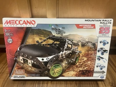 SISTEMA MECCANO MAKER - MOUNTAIN RALLY - MOTORIZADO CONSTRUIR Y JUGAR NUEVO Foto 1 de 3