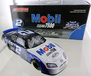 Cargador Rusty Wallace #2 Miller Lite/móvil 7500 2005 limpio. Autografiado - Imagen 1 de 1