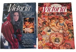 Victoria Zeitschriften 1993 11 Stück romantische Dekor Reise Garten Set, 1-3 & 5-12 - Bild 1 von 16
