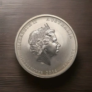 2014 Australia 1/2 oz .999 Silver Houston–Texas & Perth–Western Australia Sister - Picture 1 of 2