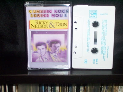 RICKY NELSON and DION CLASSIC ROCK SERIES VOL 1 - AUSTRALIAN CASSETTE NM - Image 1 of 3