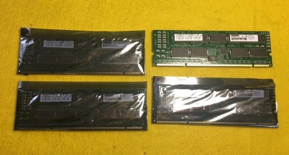 LOT OF 4: DATARAM 62661C A610762 02337S Memory - Image 1 of 4