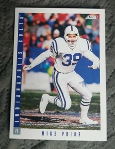 1993 Score Football #215 Mike Prior - Indianapolis Colts - Picture 1 of 2