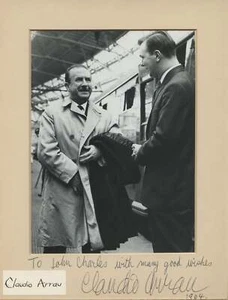 Arrau, Claudio. (1903–1991) Signed Photograph PIANO - Picture 1 of 1
