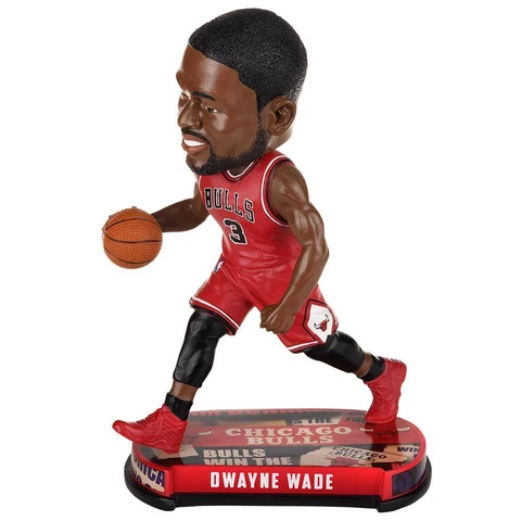 Dwyane Wade Chicago Bulls Headline Limited Edition Bobblehead NBA Cover