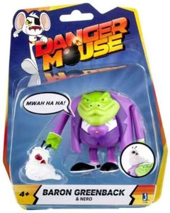 Danger Mouse Baron Greenback Figur NEU - Bild 1 von 3
