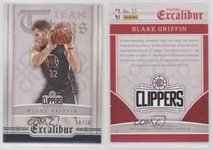 2015-16 Panini Excalibur Team Titans Silver /70 Blake Griffin #23