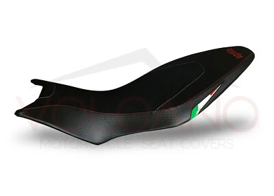 Чехол на сиденье Aprilia Dorsoduro 750 1200 08-17 дизайн Volcano итальянский флаг противоскользящий - Изображение 1 из 4