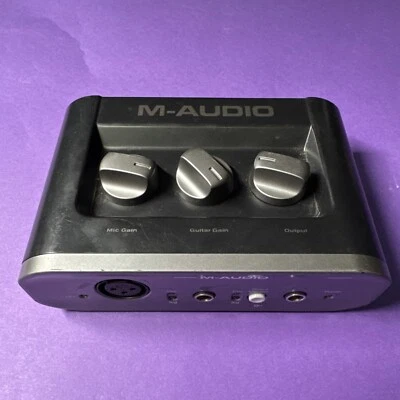 M-Audio Fast Track USB Recording Studio Interface RCA Connector ML03-00454 - Image 1 of 4