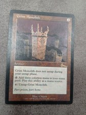 MTG Grim Monolith Urza's Legacy