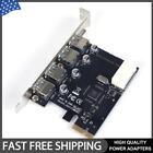4 Ports USB PCIE Expansion Card PCI Express PCIe USB 3.0 High Speed Hub Adapter