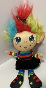 FLIP A ZOO Troll Peluche Arco Iris Peluche Animal 10" Jay @ Play Juguete Suave Mimoso Usado en Excelente Condición - Imagen 1 de 12