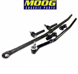 03-08 Dodge Ram Pick Up 2500 3500 4x4 Drag Link Tie Rod Rods Steering Kit Moog