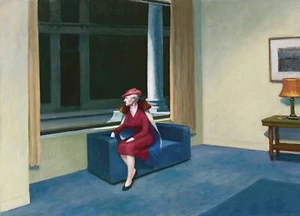 Hotel Window Painting by Edward Hopper Art Reproduction - Picture 1 of 3
