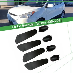 For Hyundai Tucson 06-13 4PCS Interior Door Armrest Panels Leather Covers Kit - Bild 1 von 3