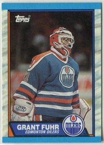 1989-90 Topps #192 Grant Fuhr Edmonton Oilers - Picture 1 of 2