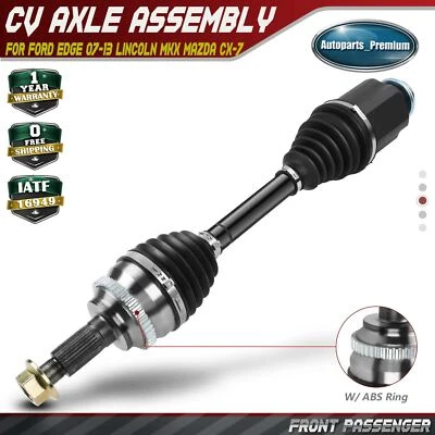 Conjunto de eje CV delantero derecho para Ford Edge 2007-2013 Lincoln MKX Mazda CX-7 CX-9 Foto 1 de 4