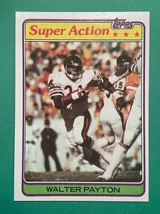 Walter Payton 1981 Topps “Super Action” Football Card #202 - Chicago Bears HOF - Picture 1 of 2