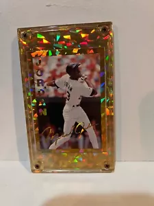 MICHAEL JORDAN 1993-1994 Stadium Sports Rookie of the Year w/GOLD FOIL Autograph - Picture 1 of 2