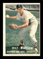 1957 Topps #131 Milt Bolling   EX/EX+ X2156157