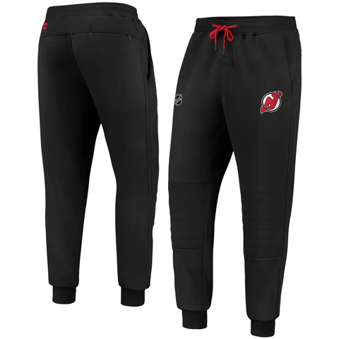Men's Fanatics Branded Black New Jersey Devils Authentic Pro Travel & Training Cover