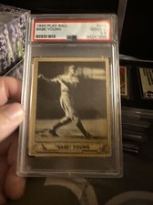 1940 Play Ball #212 Babe Young Giants PSA 2.5 GD+ 1936-1948 .273 Avg Mil Service