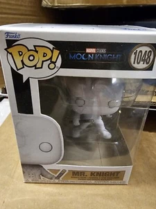 Funko Pop! Marvel Studios Moon Knight 1048 Mr. Knight New Sealed Vinyl Figure - Picture 1 of 6