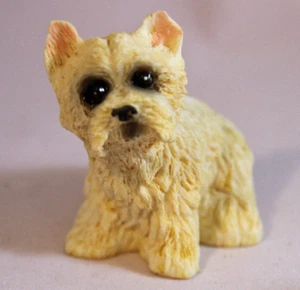 Dollhouse Miniature Dog, "Wendy" the Terrier - Picture 1 of 11