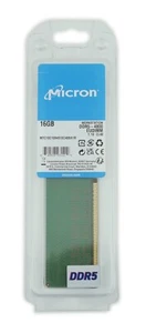 Micron 16GB MTC10C1084S1EC48BA1 PC5-4800B DDR5 288pin EuDIMM Unbuff - Picture 1 of 2