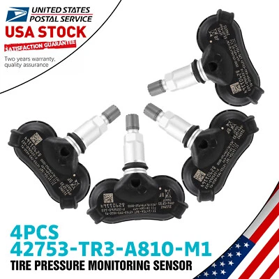 Tire Pressure Sensor Monitoring Wheel For HONDA ELEMENT 2009-2011 315 Mhz New 4x - Image 1 of 4