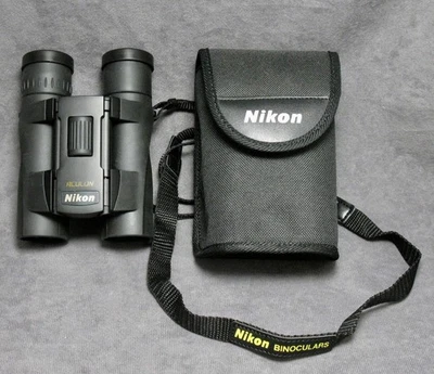 Nikon Aculon A30 10x25 Binoculars w/Soft Case - Used - Excellent Condition - Image 1 of 4