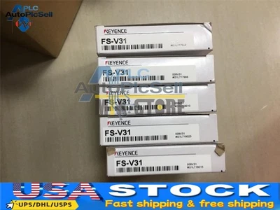 1件装Keyence数字光纤传感器开关放大器FS-V31 FSV31全新带盒 — 第 1/4 张图片