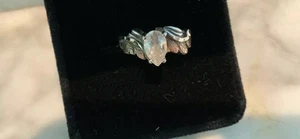Black Hills Silver 12K Ring With Pear Shaped CZ Size 5 1/2 - 6 By Coleman & co. - Picture 1 of 10