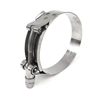 HPS Performance Stainless Steel T-Bolt Hose Clamp Size # 156 fit 5.5" ID hose...