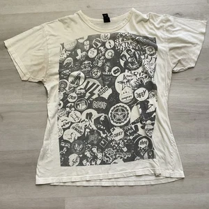 T-shirt vintage Obey punto singolo uomo puro cotone grande punk rock  - Foto 1 di 12