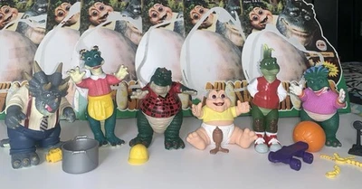 The Dinosaurs TV Show Figure Toy Lot Sinclair Family Vintage Disney 1990s - Image 1 of 4