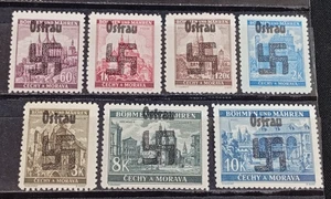 Local Deutsches Reich WWll Propaganda Fantasy overprint Ostrau MNH - Picture 1 of 1