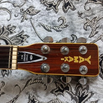 Rare Yamaki Chibi Logo 1971 Japan Acoustic Guitar Solid Cedar Top Grover JP - Photo 1/4