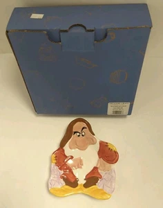 Disney Treasure Craft Grumpy Snow White & the Seven Dwarfs w/box SPOON REST MIB! - Picture 1 of 11