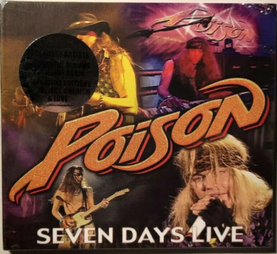 POISON--"Seven Days LIVE"-New Deluxe Edition-(CD)---NEU & OVP - Bild 1 von 2