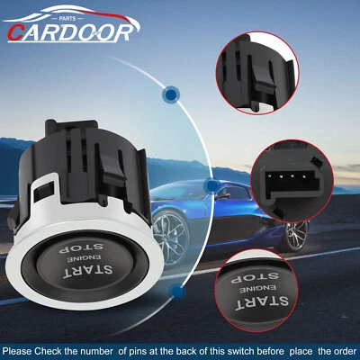 Interruptor de arranque de encendido delantero para Land Rover Range Rover Evoque 2012-2019 Foto 1 de 4