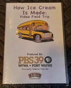 NEW/SEALED How Ice Cream Is Made: Video Field Trip PBS39 learning DVD homeschool - Picture 1 of 2