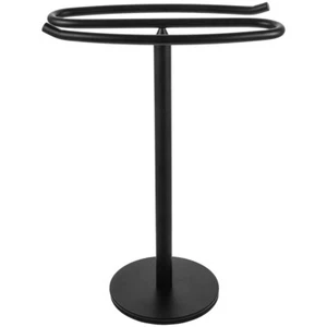 Steel Countertop Hand Towel Holder Freestanding Towel Stand Bathroom Counter - Picture 1 of 12