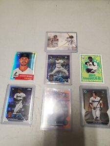 Miami Marlins Baseball Card Lot Jazz Chisolm Luis Arraez Topps Chrome Soriano RC